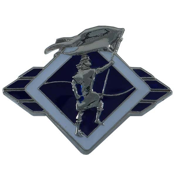 Captain Moroni Blue Pin