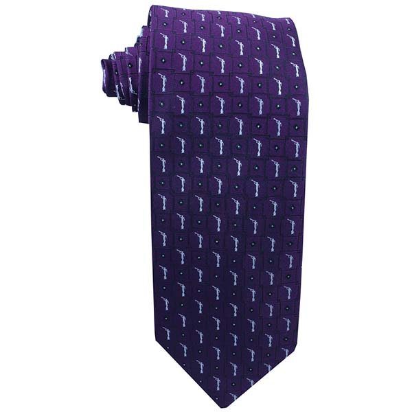 Angel Moroni Purple Tie
