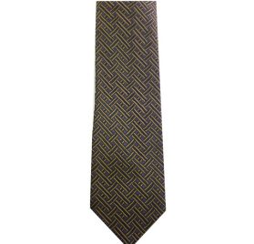 332 Men's Bronze basket weave tie