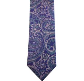 342 Men's Pink and Purple Paisley