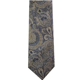 347 Purple and Gold Paisley