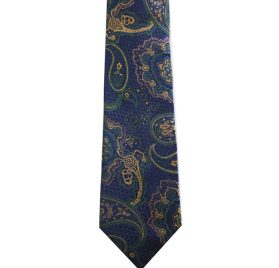 362 Blue and Green Paisley
