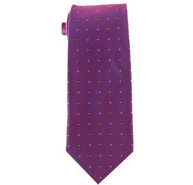 361 Fuschia and Purple Iridescent Men's Tie